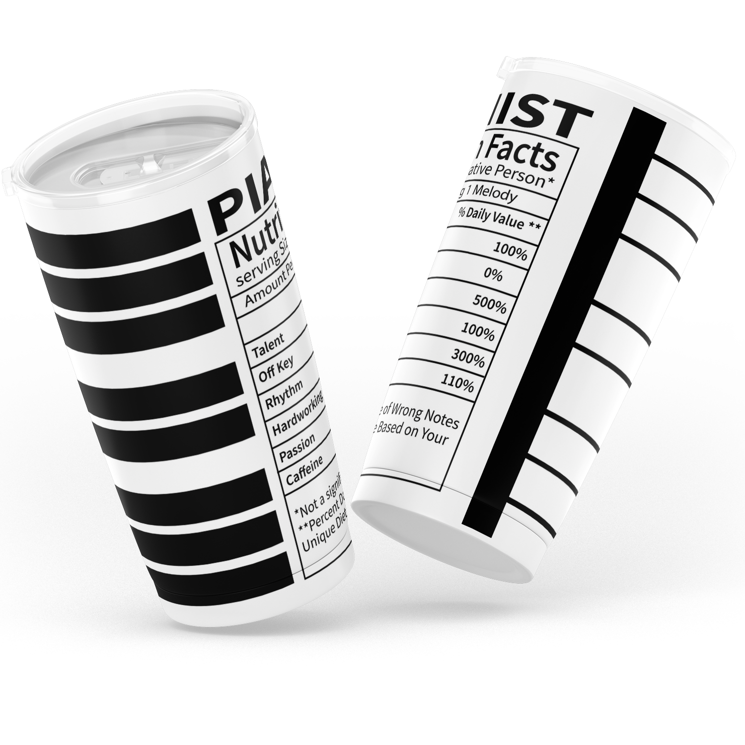Pianist Nutrition Tumbler