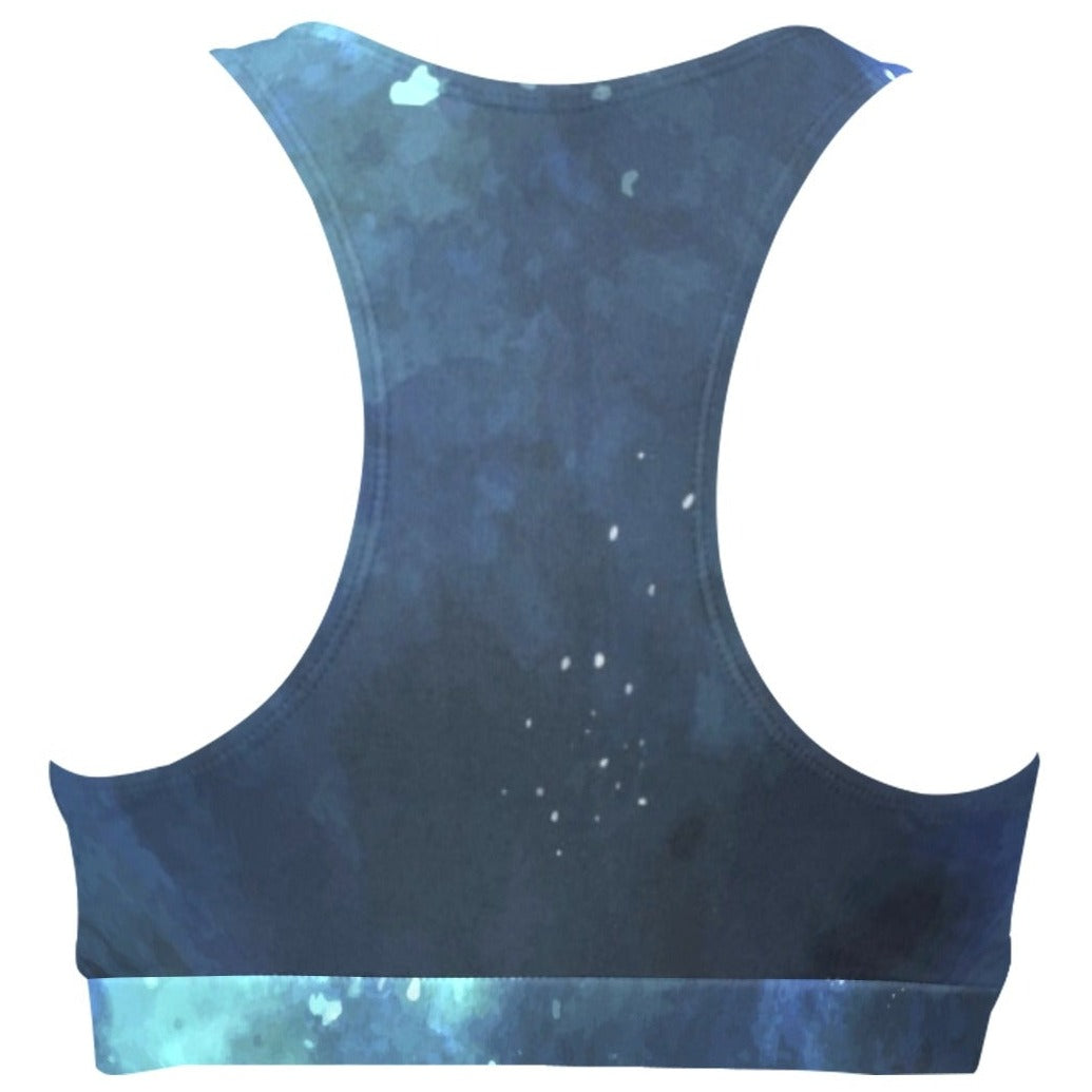 Violin Flower Bikini Top