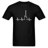Guitar Heart Beat Art T-shirt
