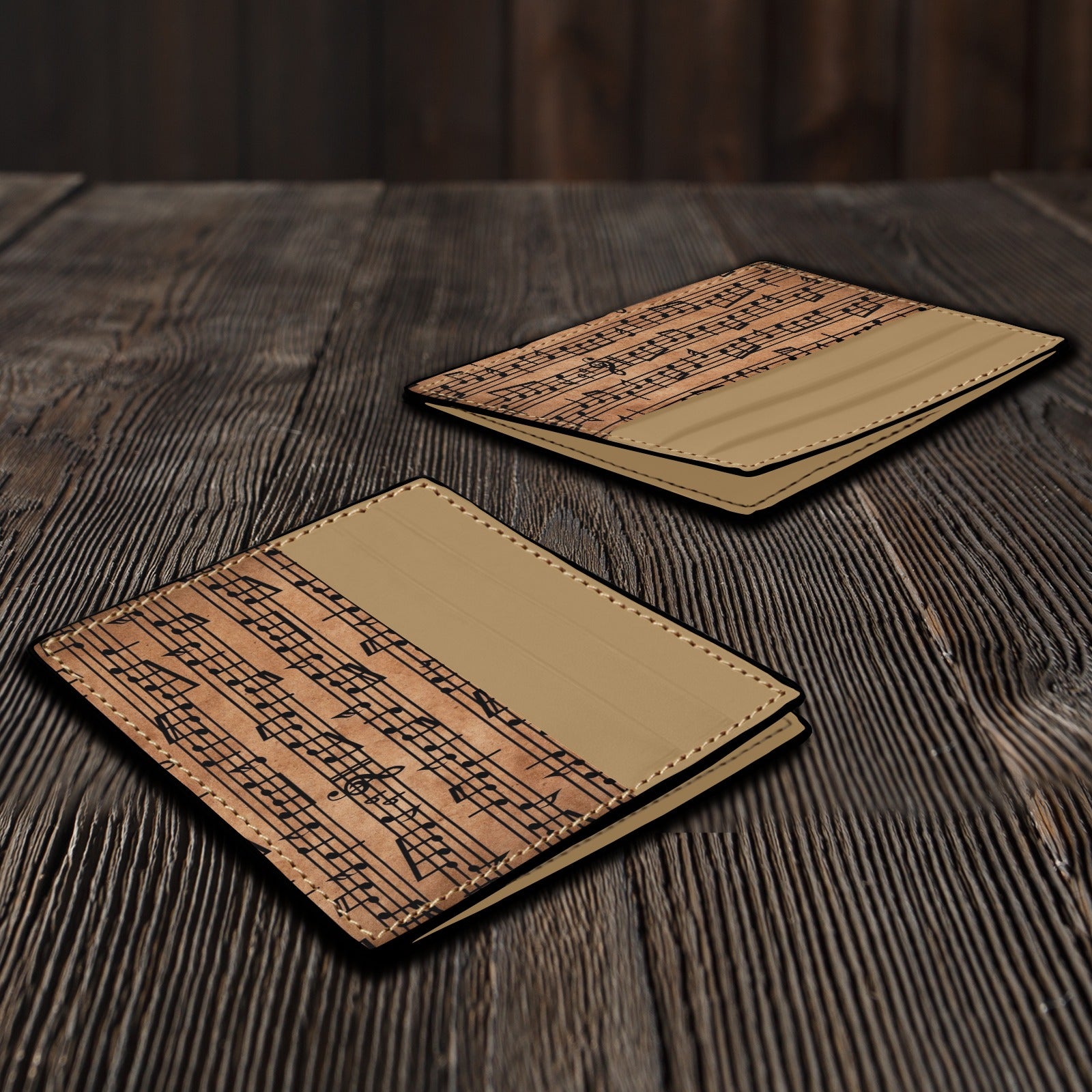 Vintage Music Sheet Card Holder