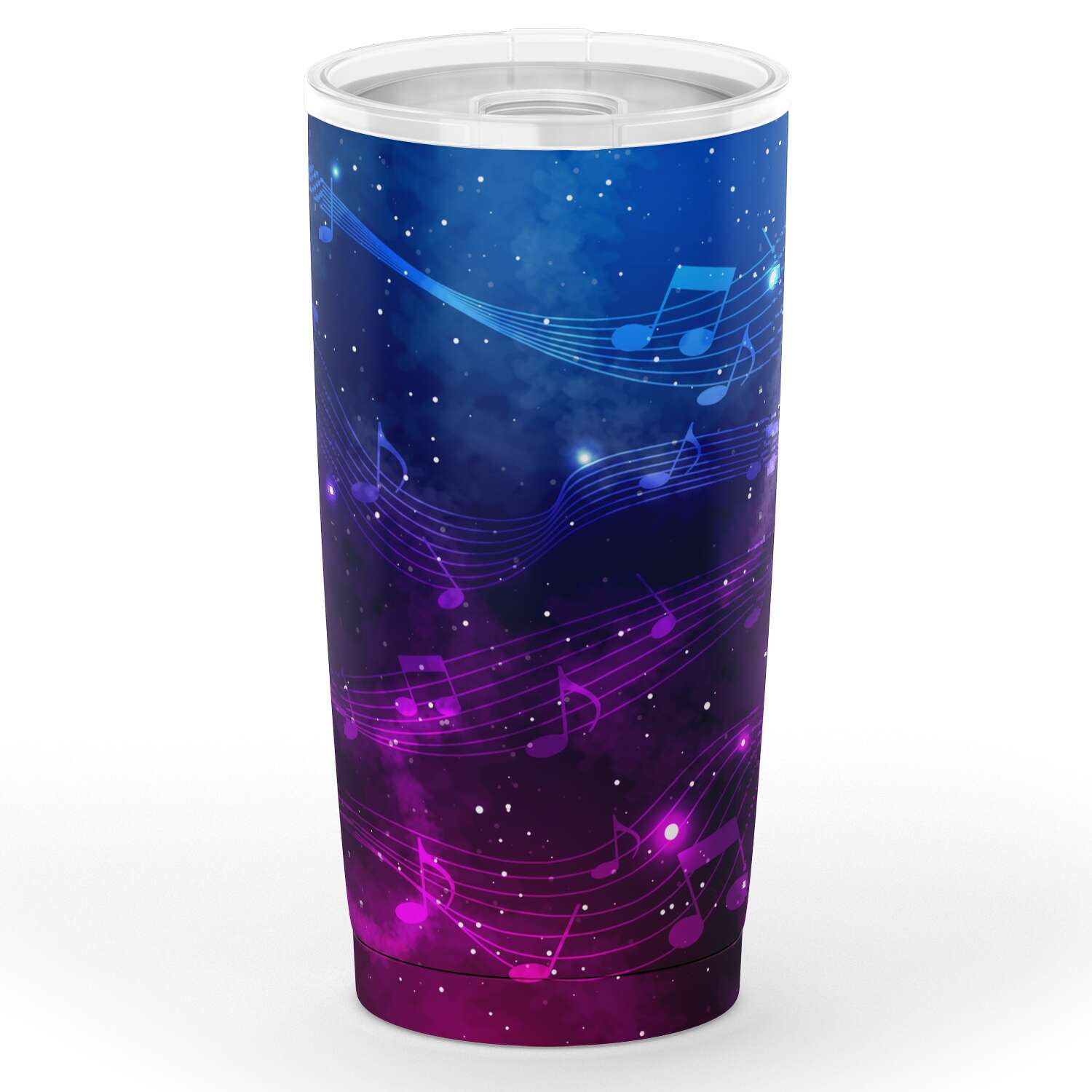 Music Notes Galaxy Tumbler