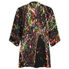 Musical Glitter Chiffon Kimono