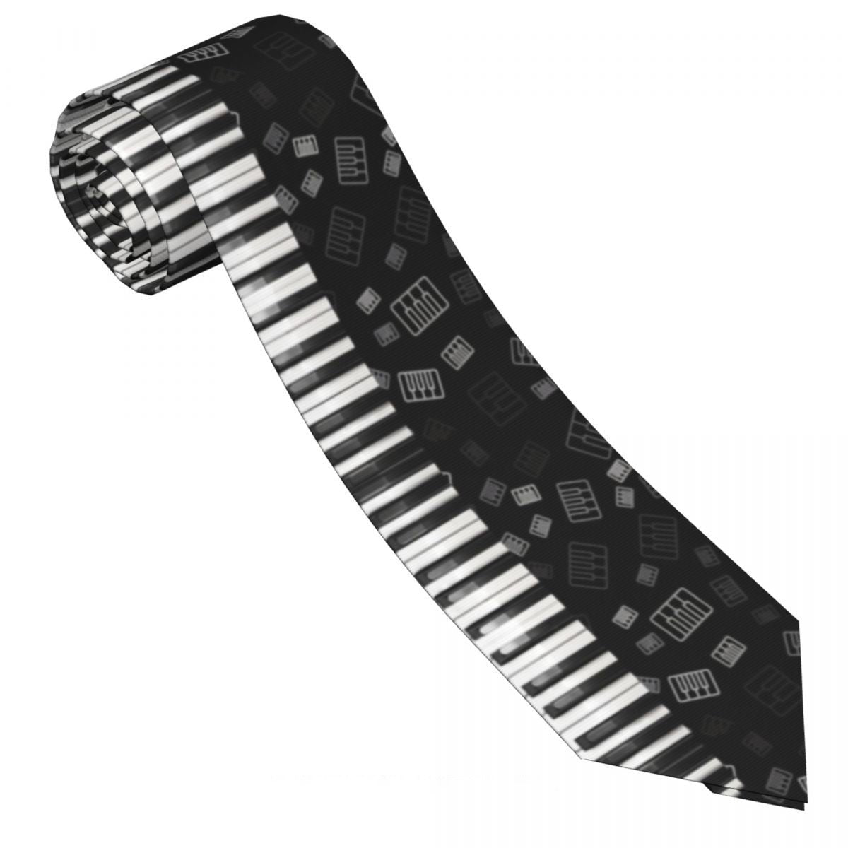 Piano Keys Bi-Tone Tie