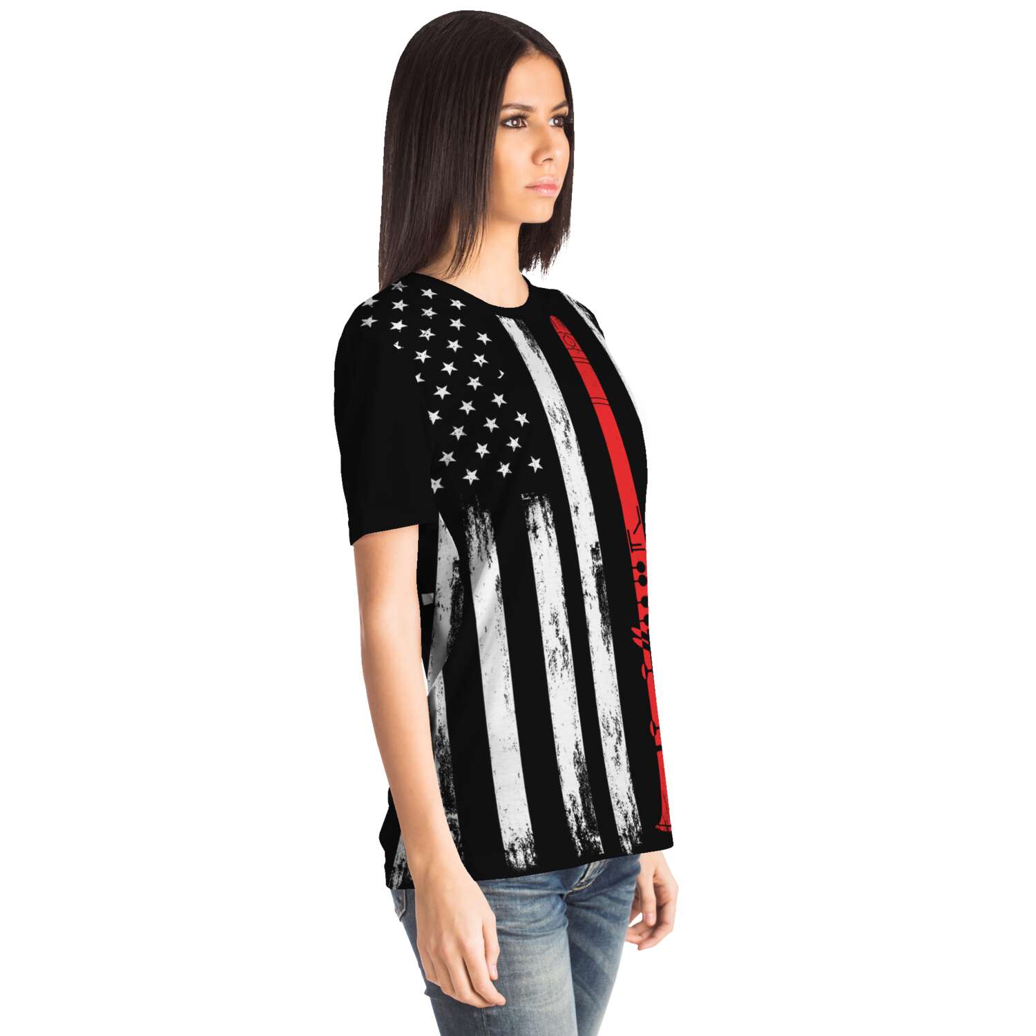 Flute American Flag T-Shirt