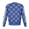 Drummer Christmas Blue Sweatshirt