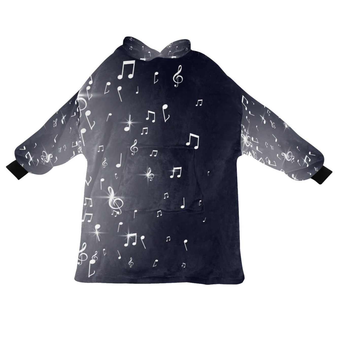 White Musical Blanket Hoodie