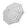 Music Sheet Foldable Umbrella