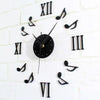 Free - Music Note Wall Clock - Artistic Pod Review
