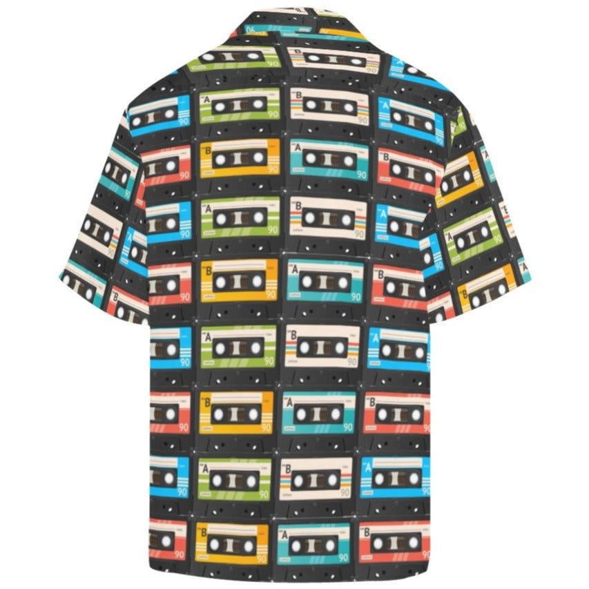 Cassette Tape Hawaiian Shirt