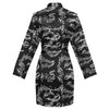 Music Notes Black Night Robe