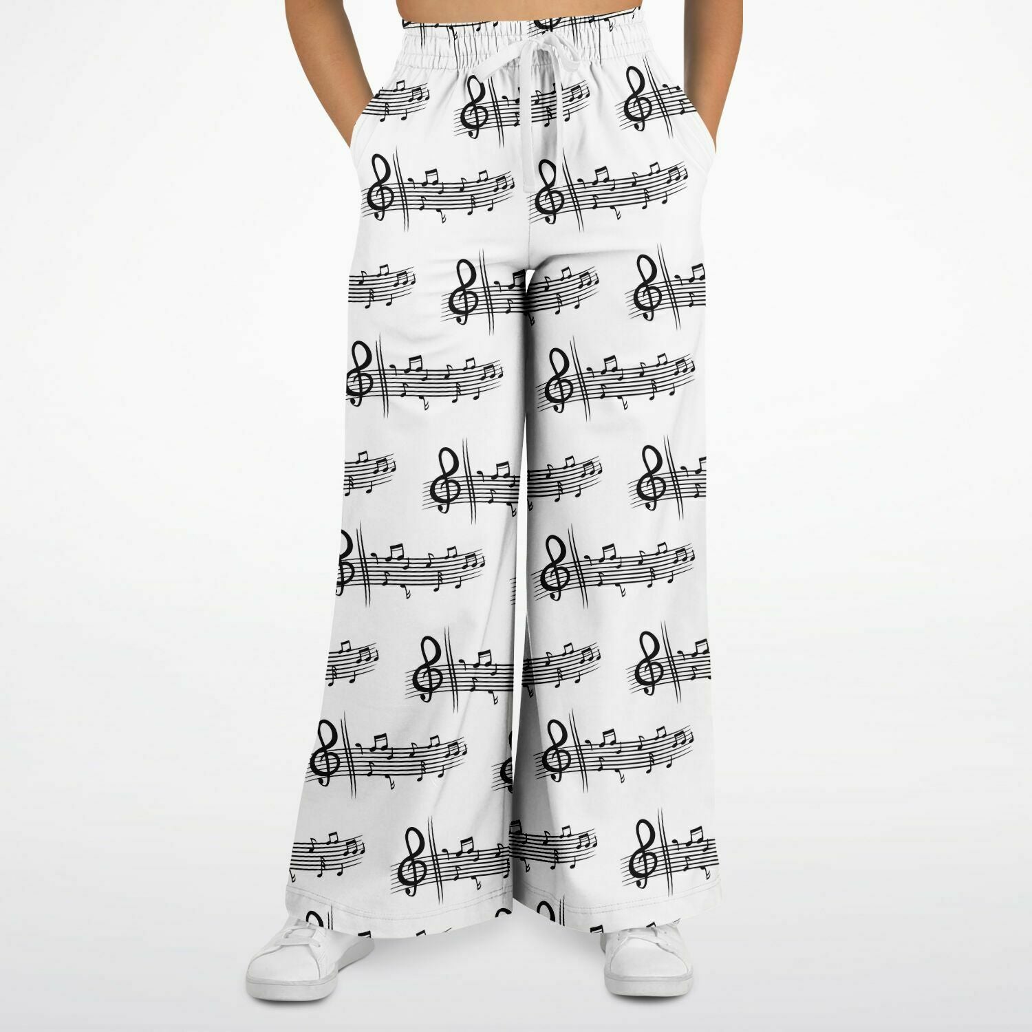 Music Notes Isolated Flare Jogger