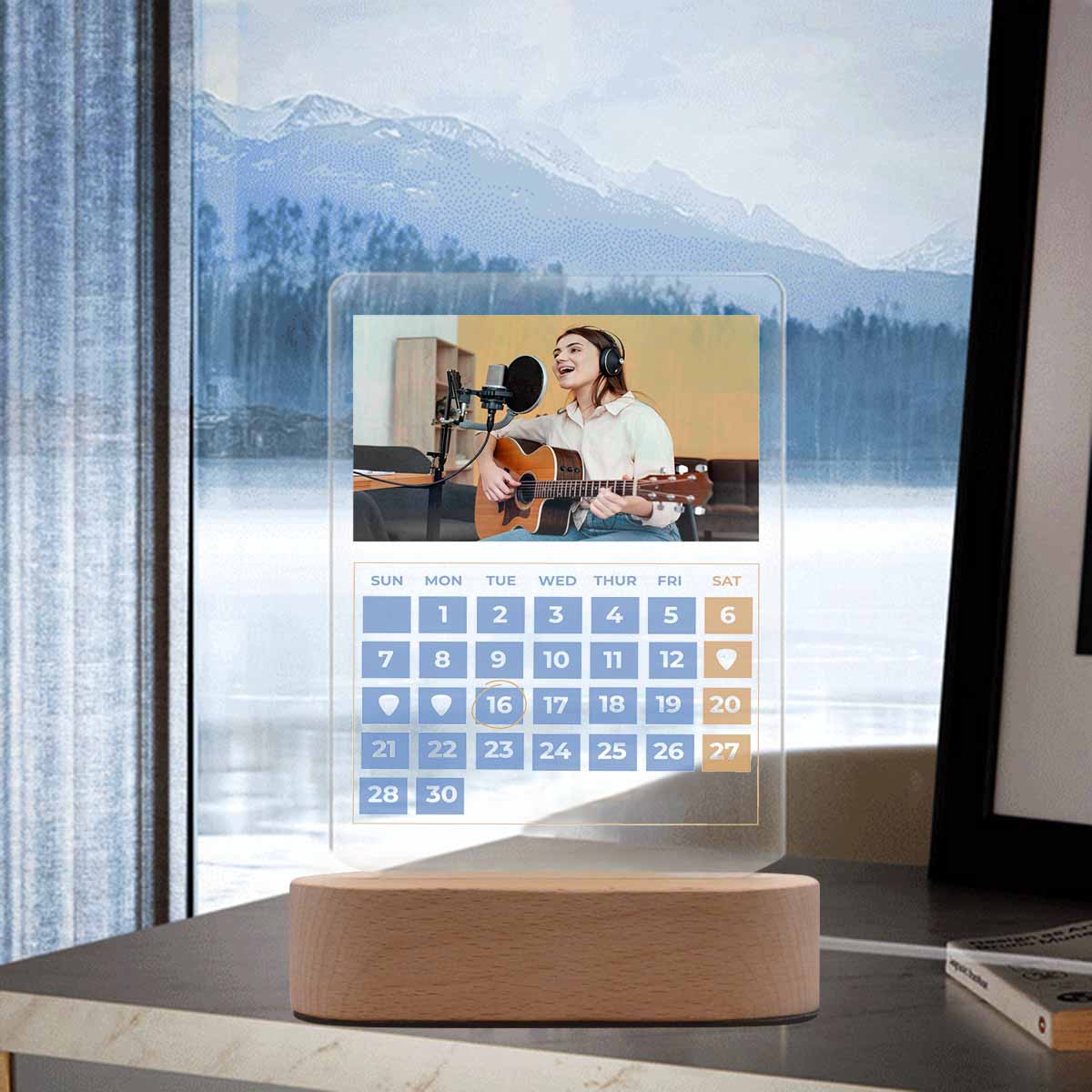 Buyer Photo Acrylic With Lighted Stand