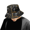 Musical Black Bucket Hat