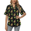 Guitar Seamless Hawaiian Shirt