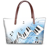 Music Note and Piano Handbag