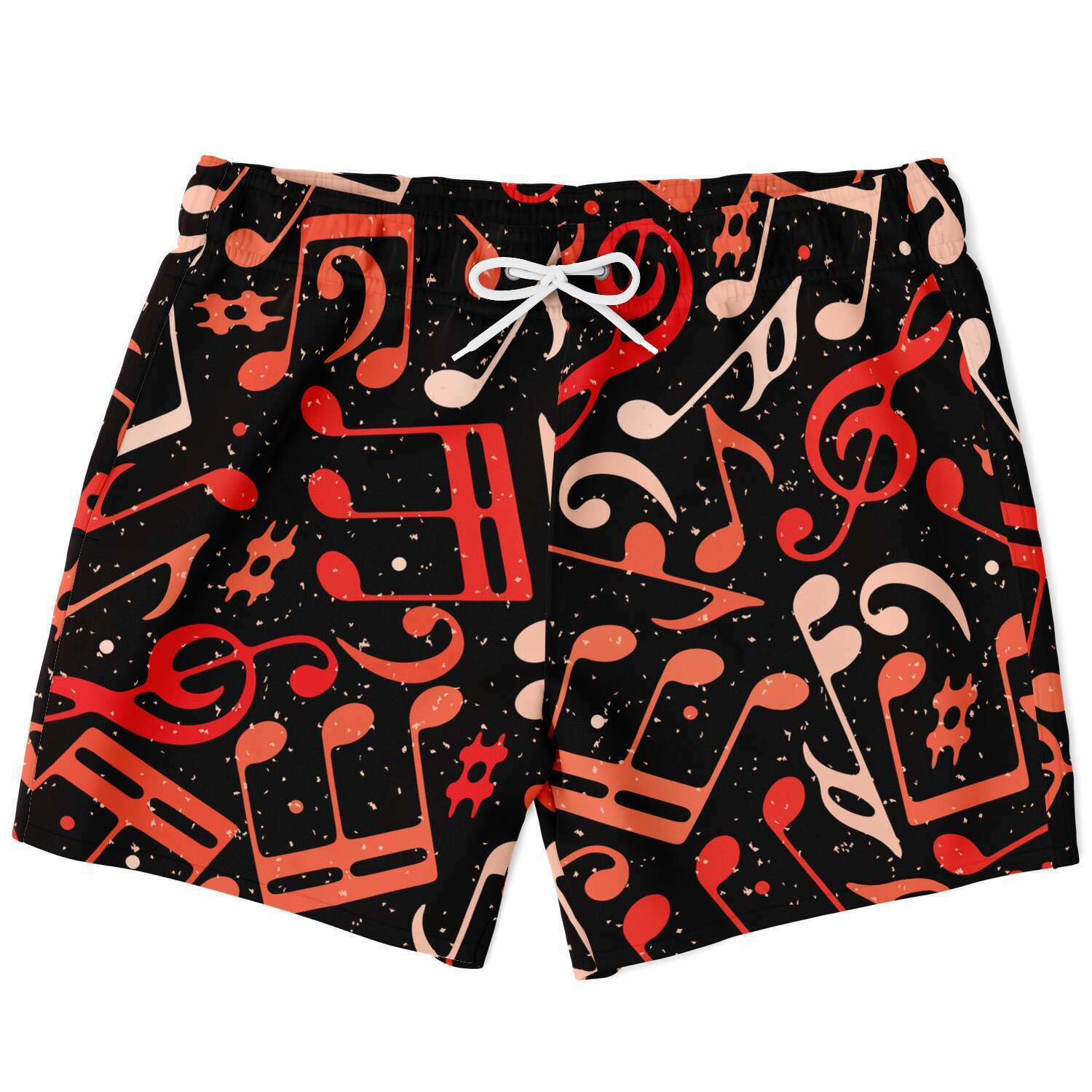 Red Music Notes Shorts