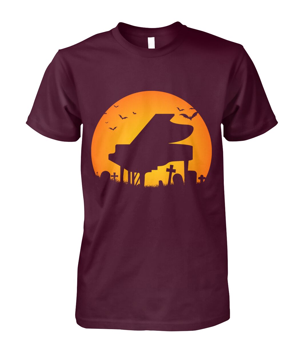 Grand Piano Halloween T-Shirt