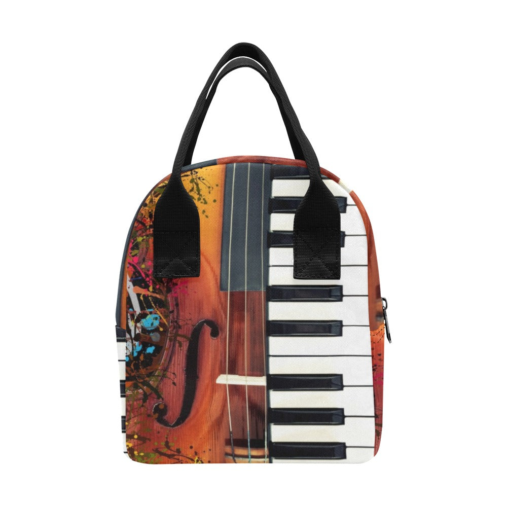 Violin Piano Keys Lunch Bag - { shop_name }} - Review