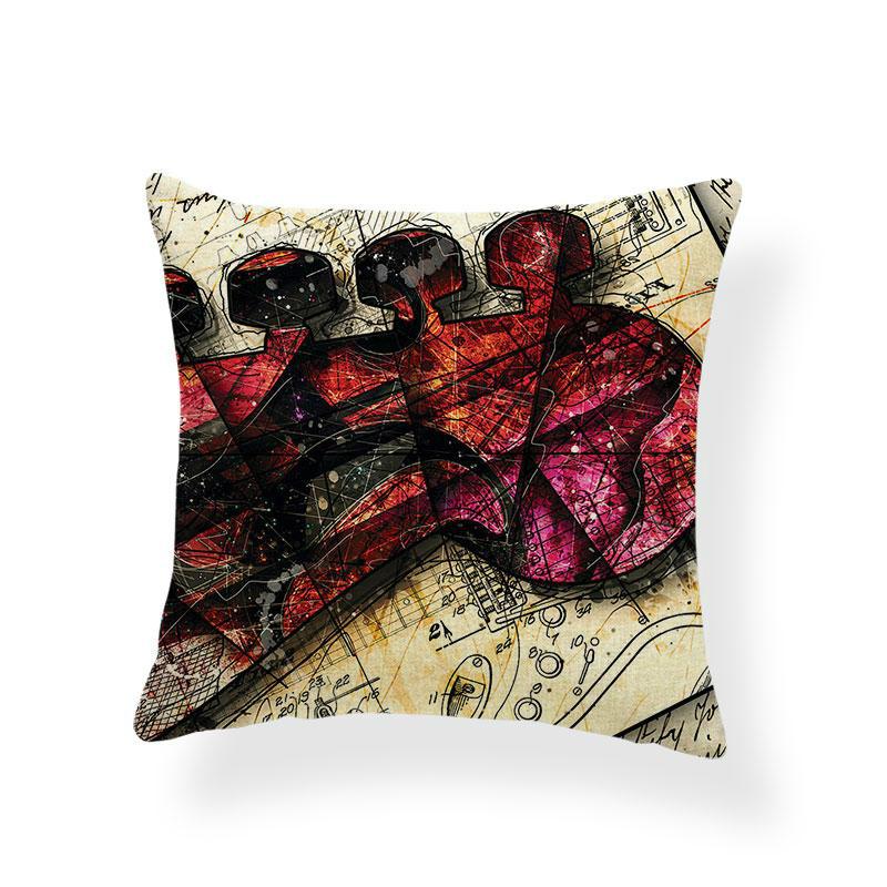 Free - Guitar & Piano Cushion Covers