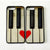 Couple Piano Keys iPhone Case