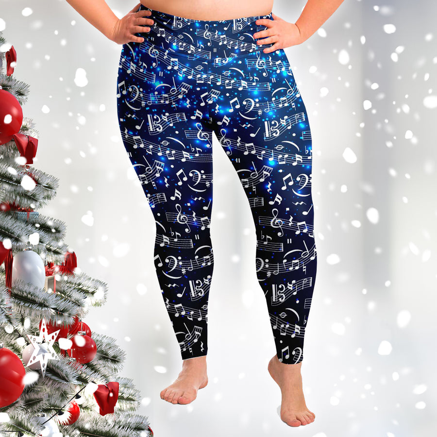 Music Plus Size Leggings