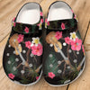 Guitar Hibiscus Classic Clogs