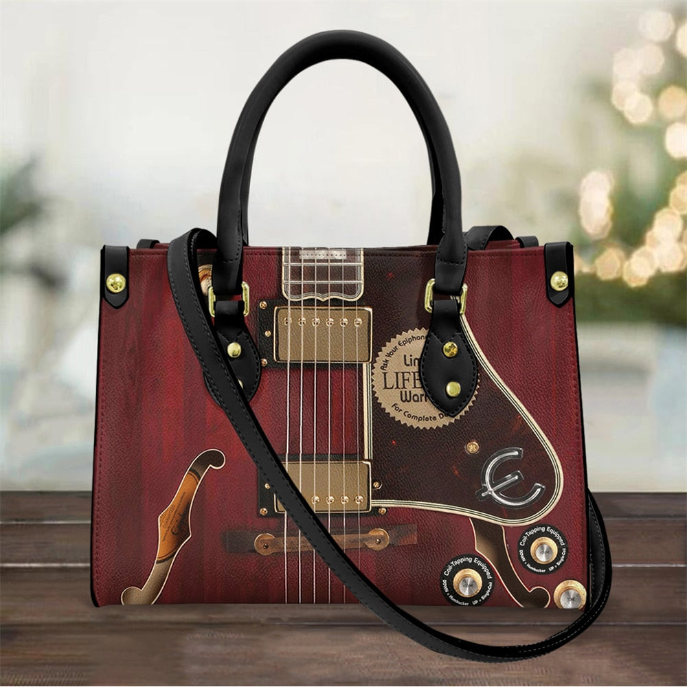 Guitar Women Handbag