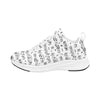 White Music Notes Women's Alpha Running Shoes