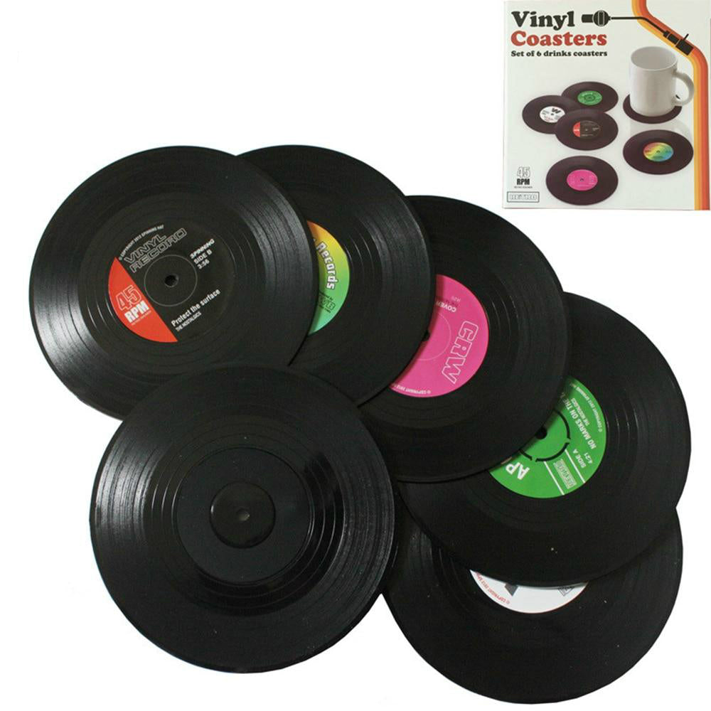 Vinyl Record Coaster