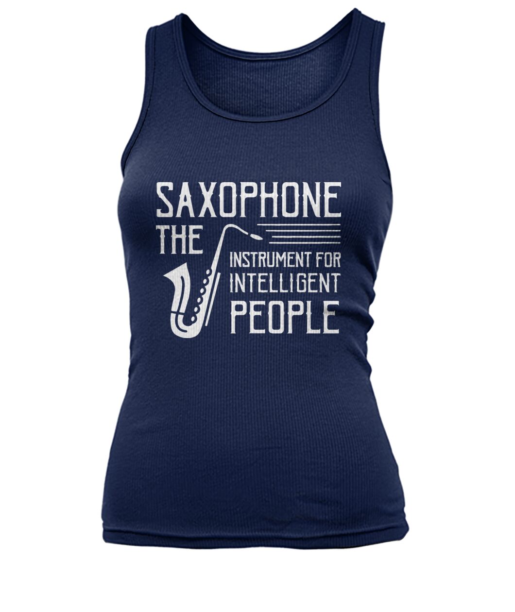 Saxophone Intelligence People Tank Top