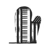 Piano Keys American Flag Oven Mitt