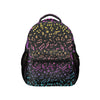 Rainbow Music Notes 17-inch Casual Backpack