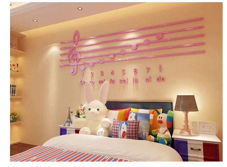 3D Music Note Wall Stickers - { shop_name }} - Review