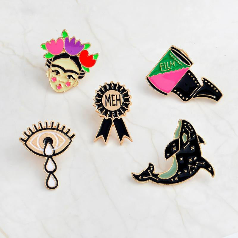 Frida Kahlo Brooch