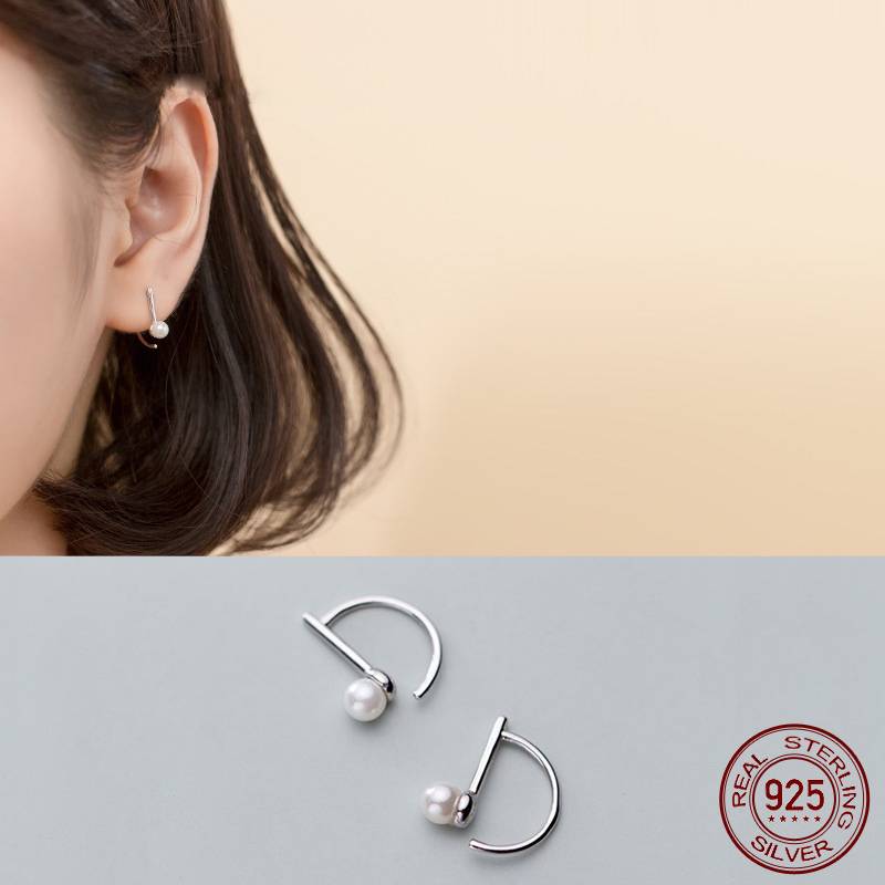 Music Notes Minimalist Hoop Earrings