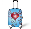Music Notes Print Luggage Cover