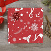 Musical Christmas Red Gift Wrapping Paper