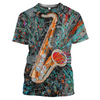 Saxophone Painting T-shirt