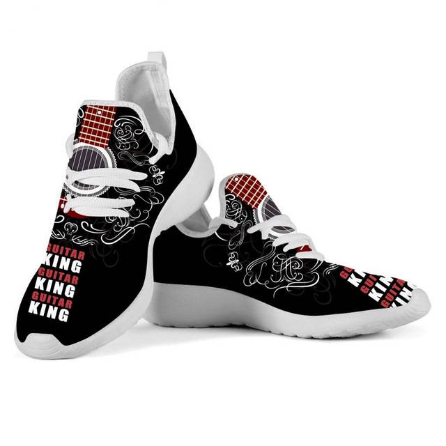 Guitar Mesh Knit Sneakers