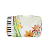 Piano Keys Floral Lunch Bag - { shop_name }} - Review