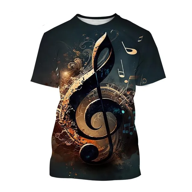 New Music Note Art T-shirt