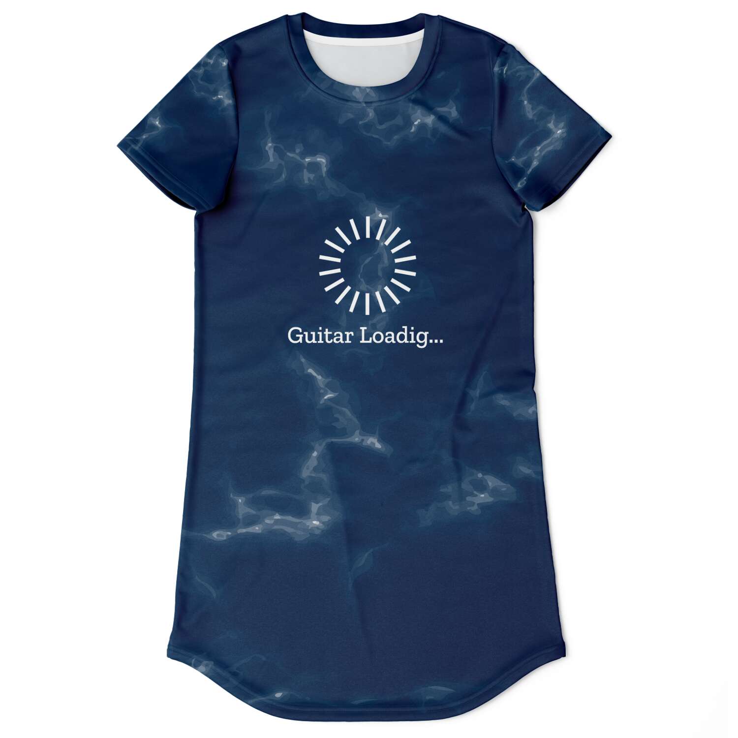 Guitar Loading T-Shirt Dress - { shop_name }} - Review