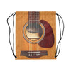 Wooden Guitar Drawstring Bags