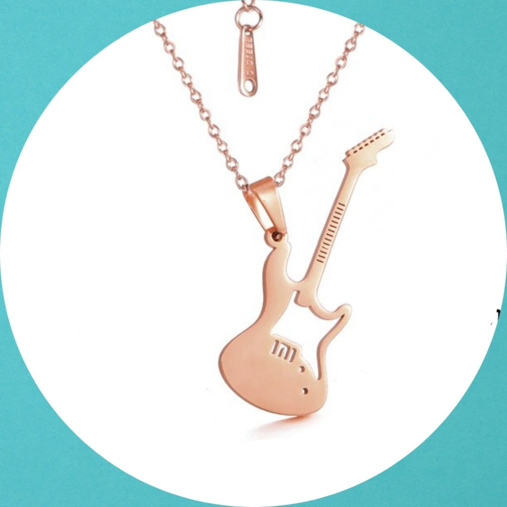 Guitar Shape Necklace