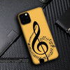 Treble Clef Design iPhone Case