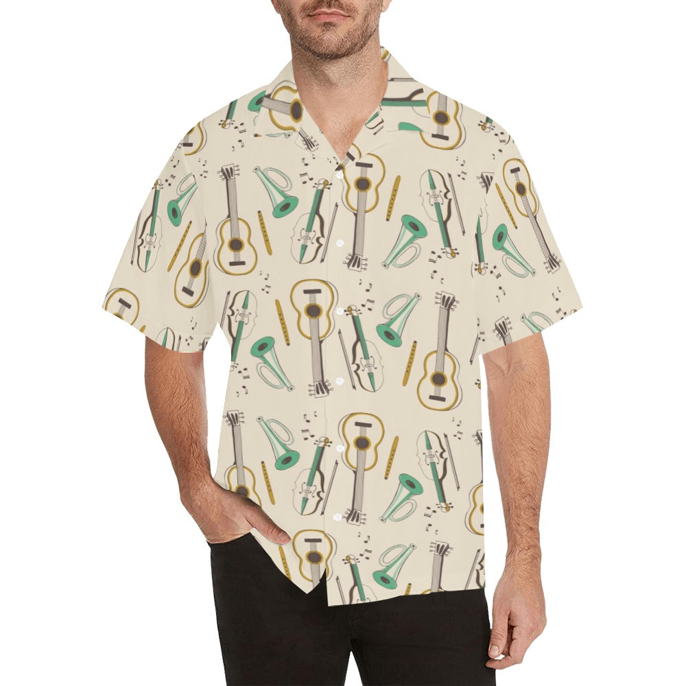 Music Instruments Hawaiian Shirt