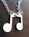 Music Note Friendship Pendant Necklace - Artistic Pod