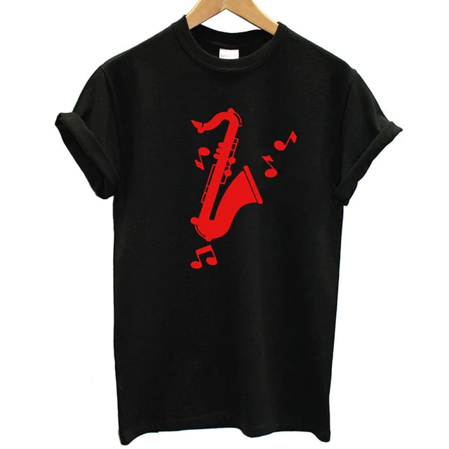 Saxophone Music Symbol T-Shirt