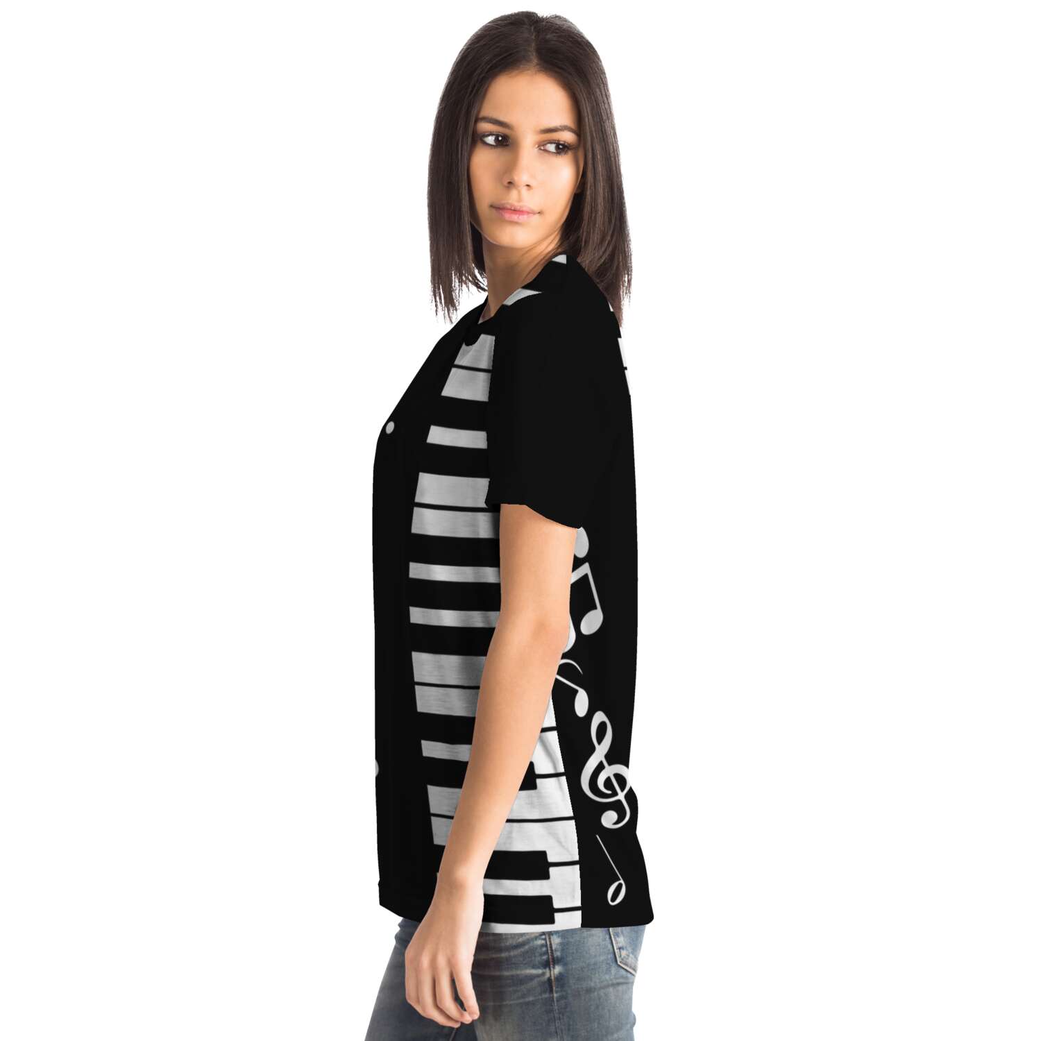 Piano And Musical Notes T-Shirt