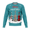 Christmas Begin With Violin Songs Ocean Sweatshirt
